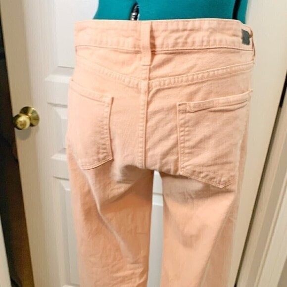 Paige Skyline Mid RiseAnkle Peg Skinny Jeans - Picture 7 of 12